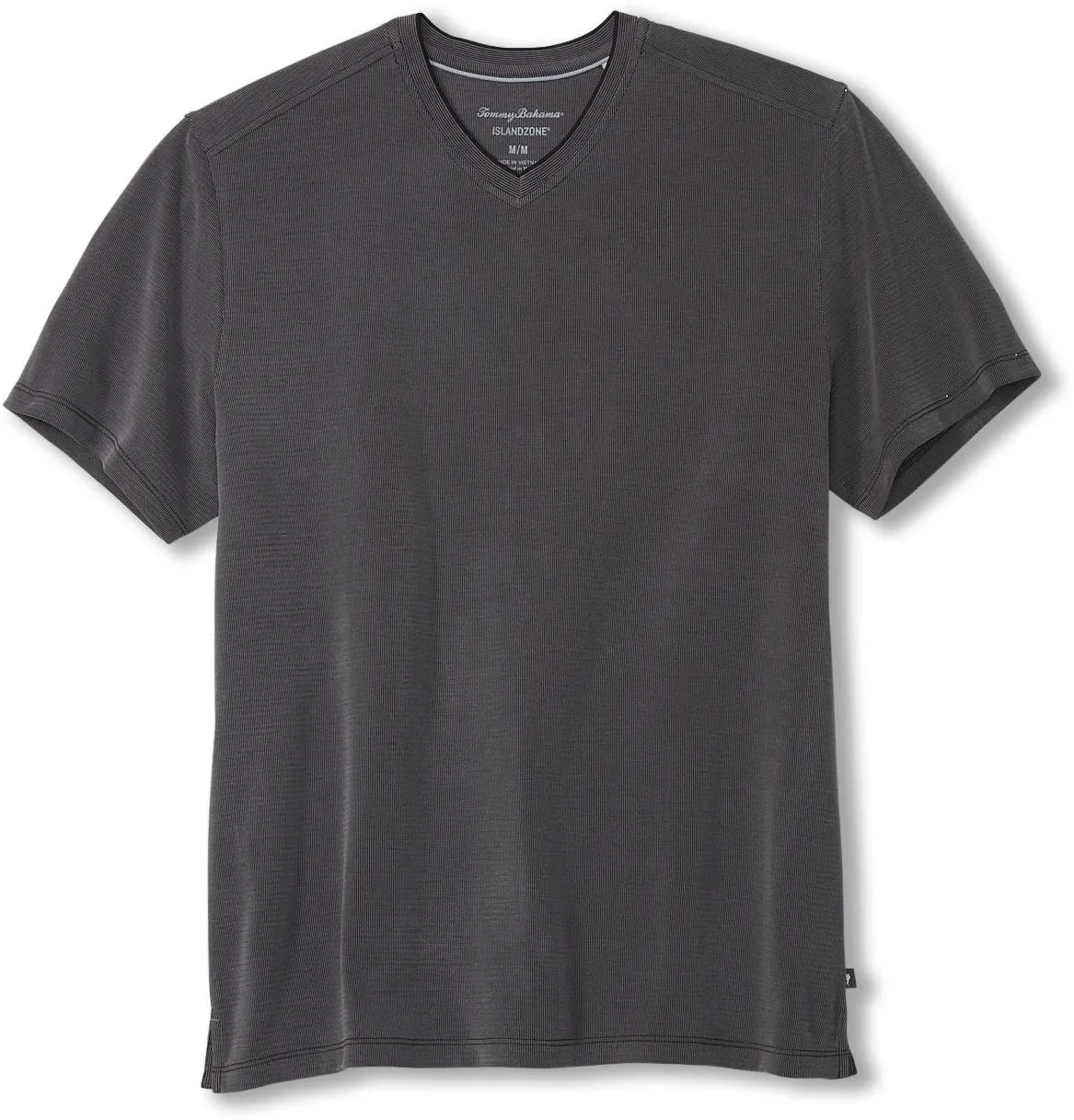 Tommy Bahama Coastal Crest V-Neck T-Shirt - Black Mens Tommy Bahama