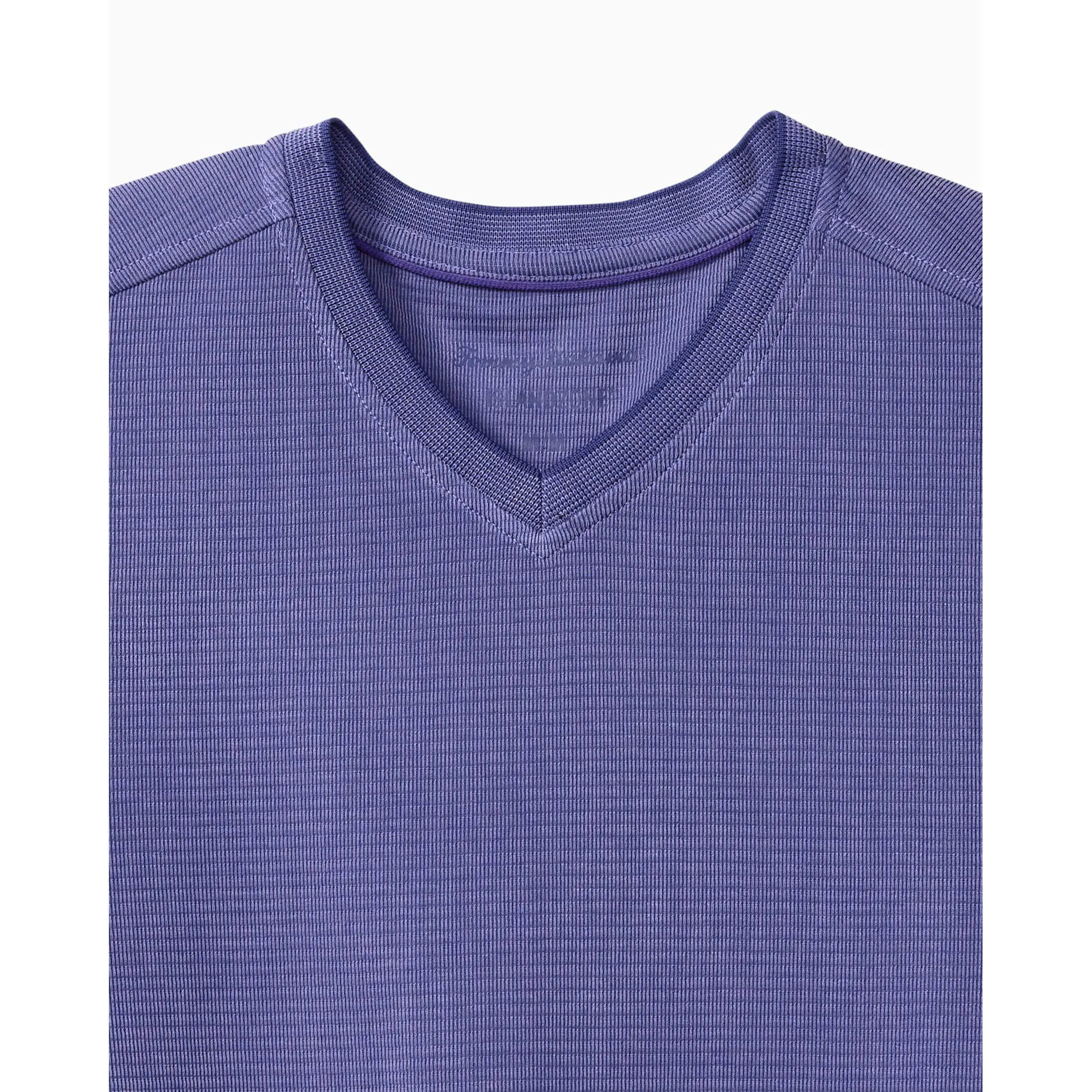 Tommy Bahama Coastal Crest V-Neck T-Shirt - Deep Ultramarine Mens Tommy Bahama