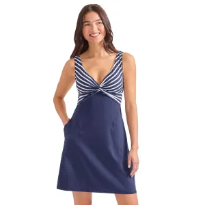 Tommy Bahama Coastline Stripe Spa Dress Cover Up - Mare Navy Tommy Bahama Clothing