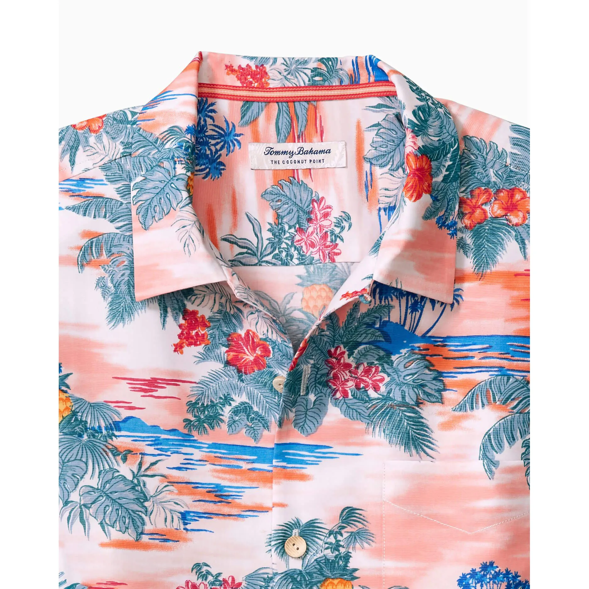 Tommy Bahama Coconut Point Sunset Sail Camp Shirt - Continental Tommy Bahama Clothing