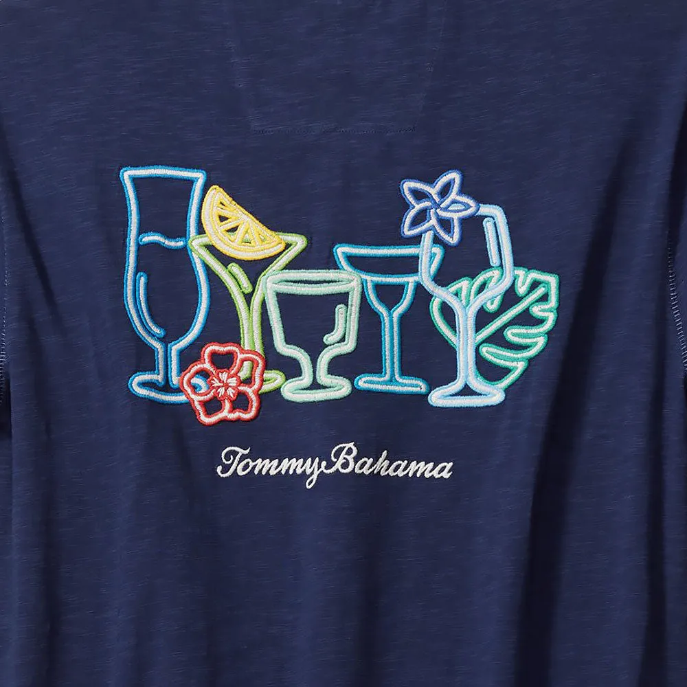Tommy Bahama Electric Buzz Lux T-Shirt - Island Navy Mens Tommy Bahama