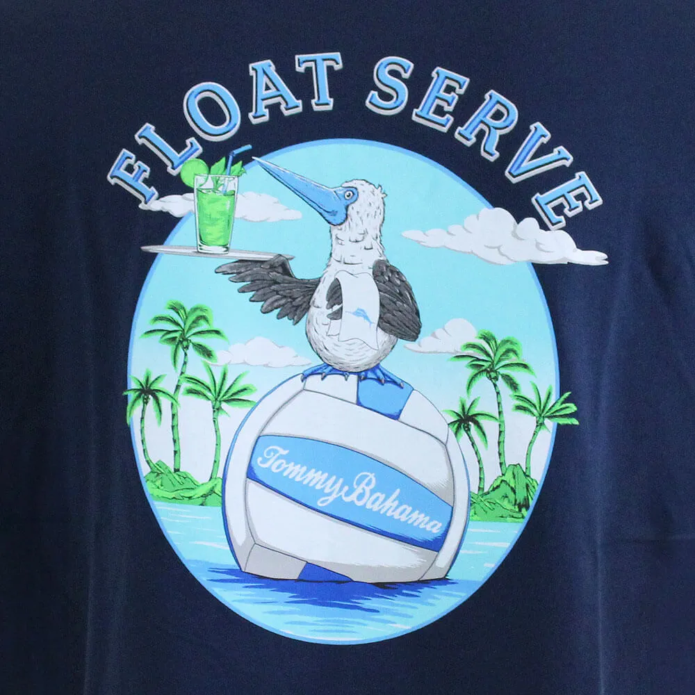 Tommy Bahama Float Serve T-Shirt - Navy Mens Tommy Bahama