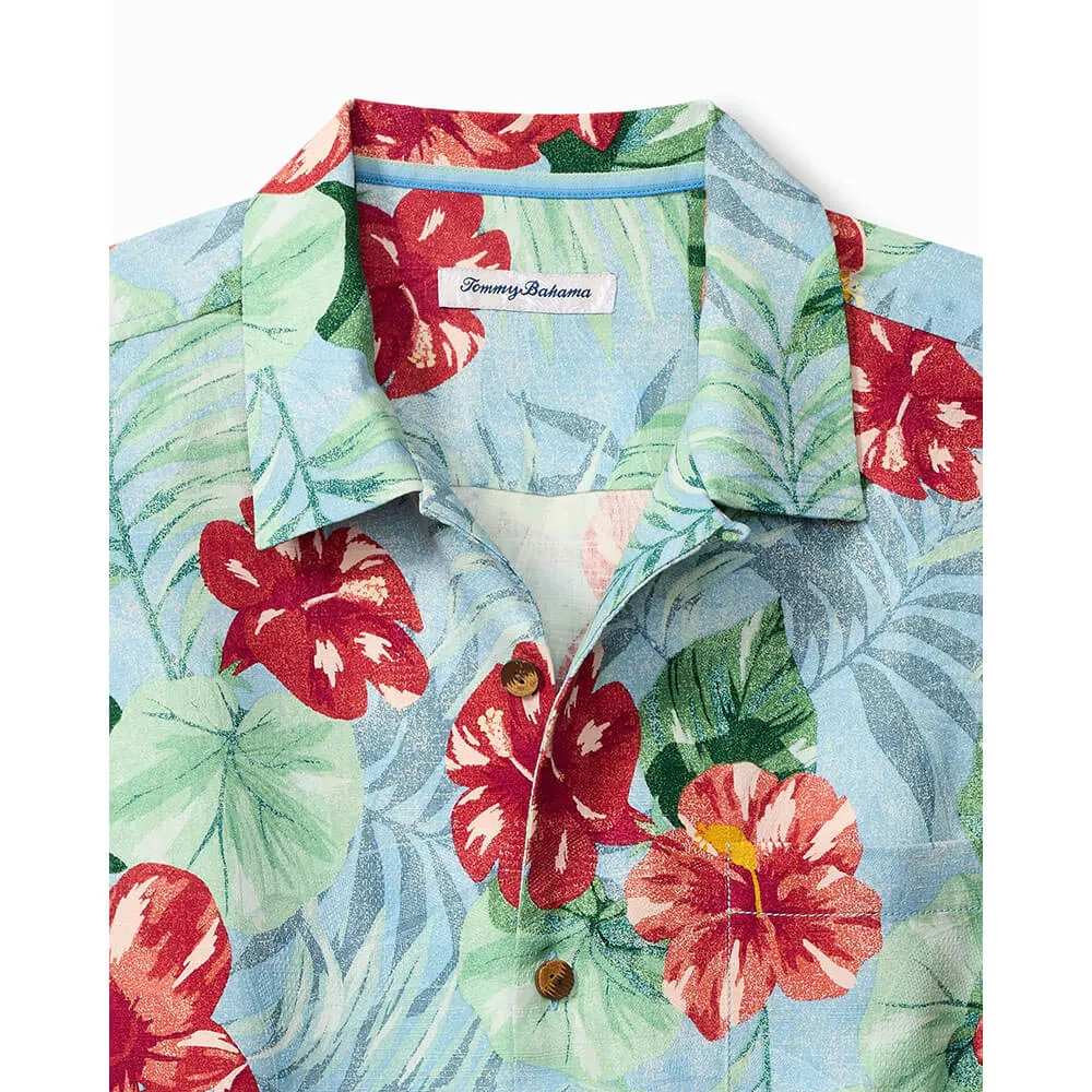 Tommy Bahama Fridas Garden Camp Shirt - Morning Sky Tommy Bahama Clothing
