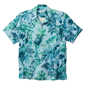 Tommy Bahama Garden Of Hope And Courage Camp Shirt - Polar Sky Tommy Bahama Clothing