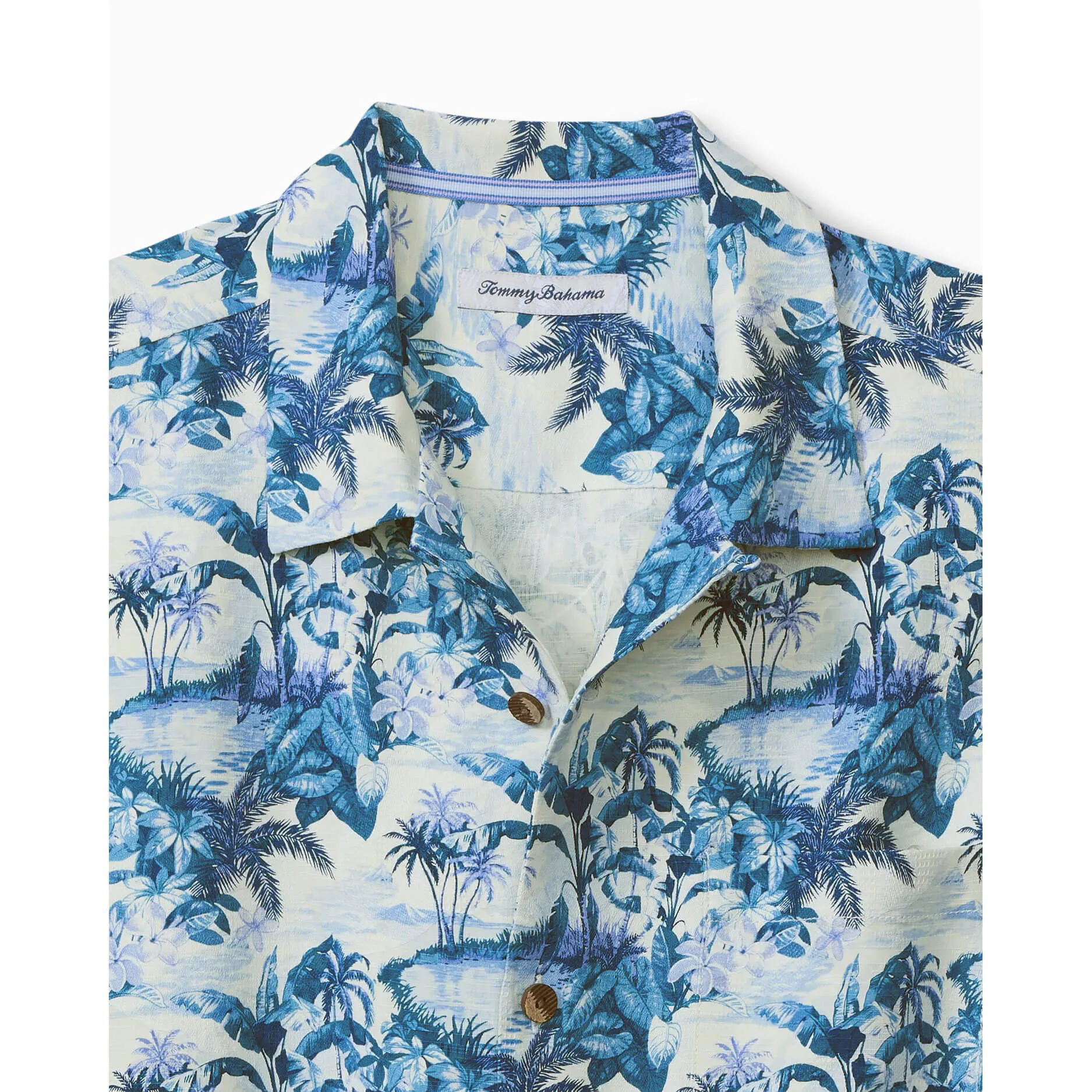 Tommy Bahama Hidden Horizons Camp Shirt - Myka Blue Tommy Bahama Clothing