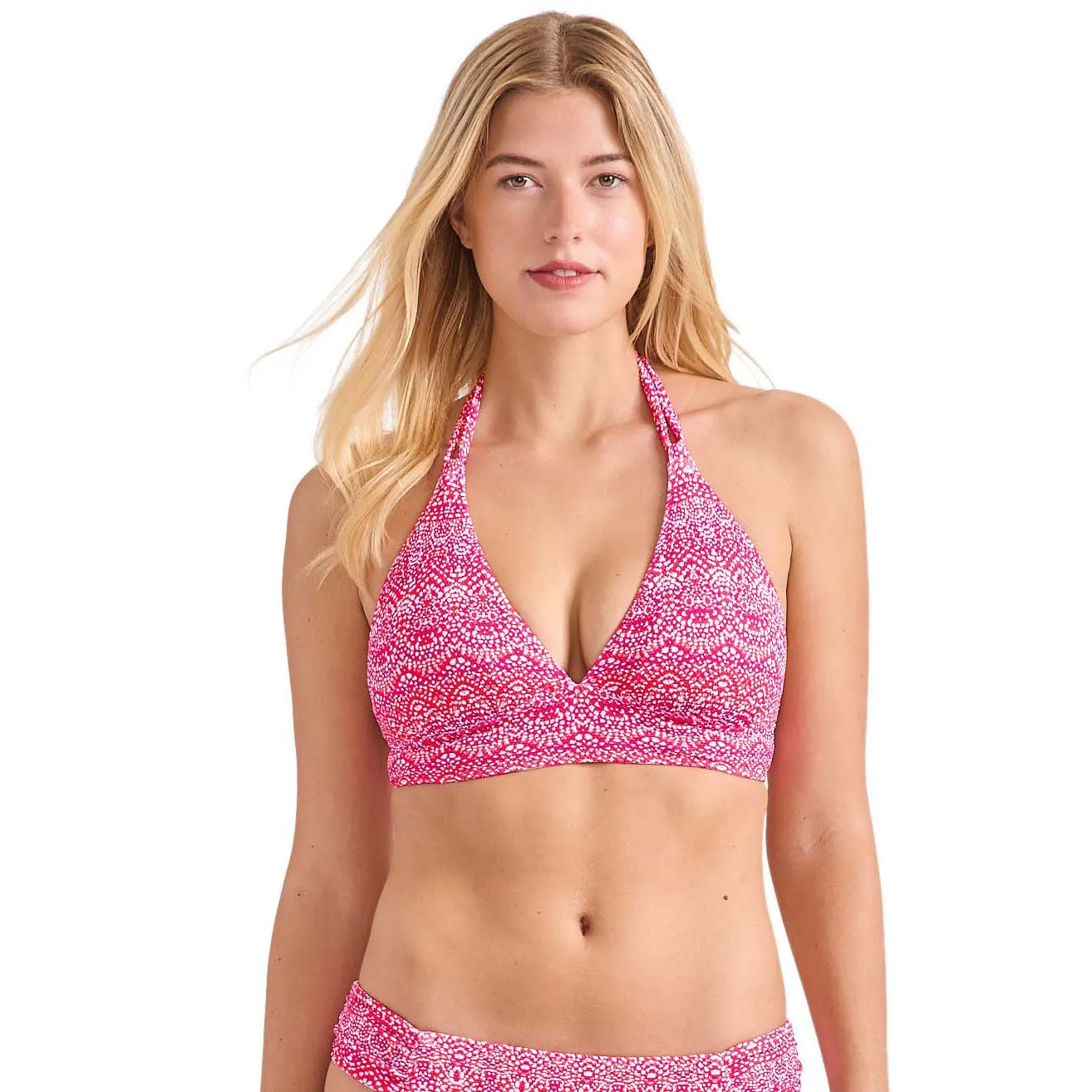 Tommy Bahama Island Cays Point Reversible Halter Top - Pink Maui Tommy Bahama Clothing