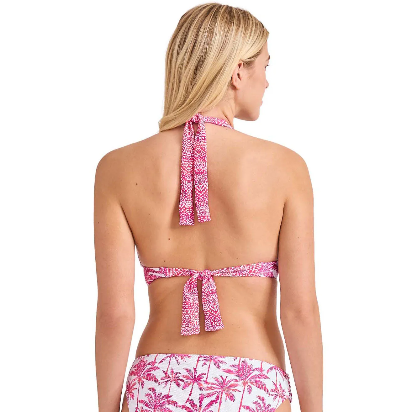 Tommy Bahama Island Cays Point Reversible Halter Top - Pink Maui Tommy Bahama Clothing