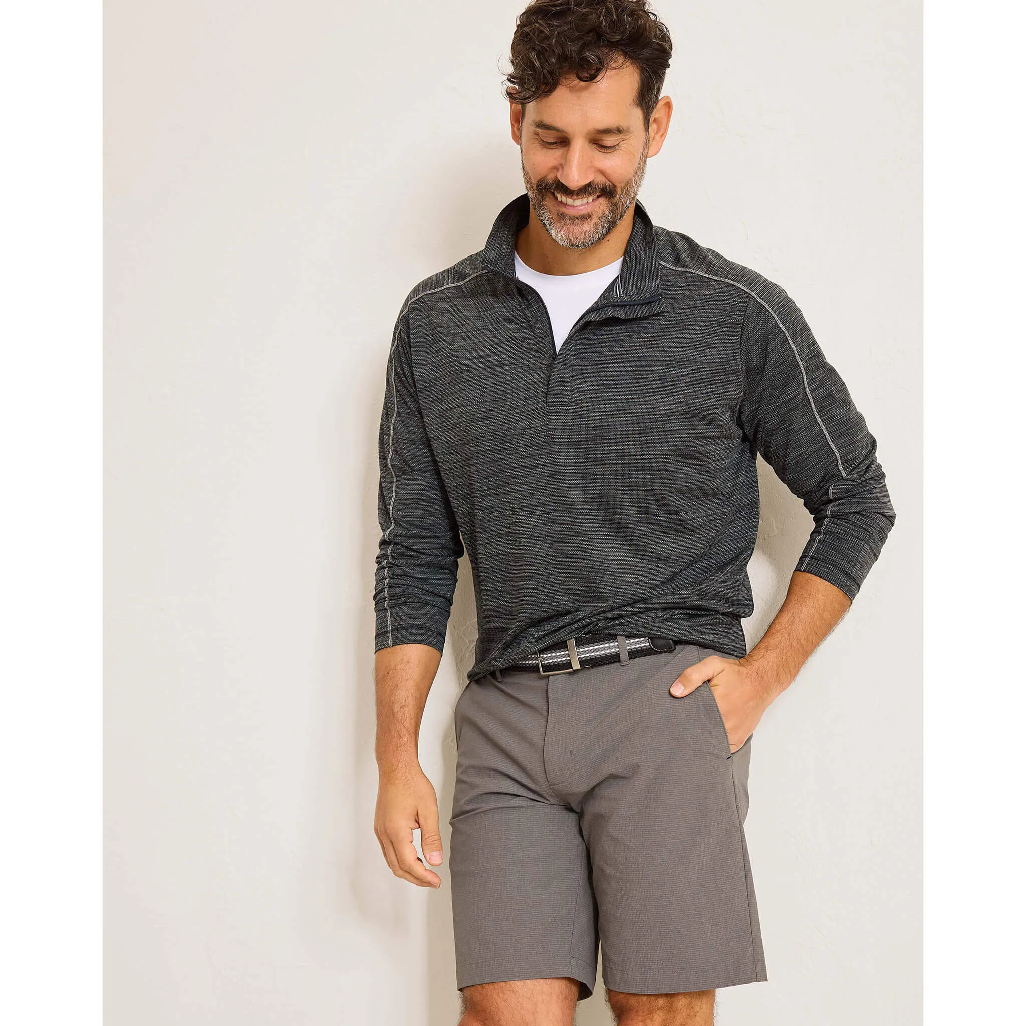 Tommy Bahama IslandZone 9-Inch Chip Shot Shorts - Fog Grey* Tommy Bahama Clothing