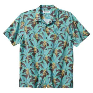 Tommy Bahama IslandZone Bahama IslandZone Coast Banana Grove Camp Shirt - After Dark Tommy Bahama Clothing