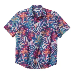 Tommy Bahama IslandZone Bahama IslandZone Coast Monarch Monstera Camp Shirt - Summer Grey Tommy Bahama Clothing
