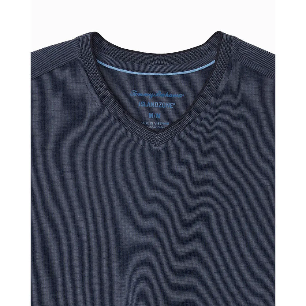 Tommy Bahama IslandZone Coastal Crest V-Neck T-Shirt - Ocean Deep Mens Tommy Bahama