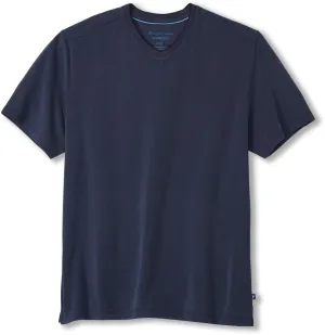 Tommy Bahama IslandZone Coastal Crest V-Neck T-Shirt - Ocean Deep Mens Tommy Bahama