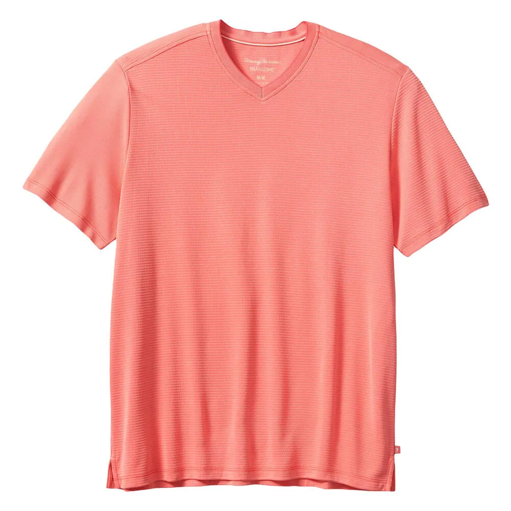 Tommy Bahama Islandzone Coastal Crest V-Neck T-Shirt - Shellrossa Mens Tommy Bahama