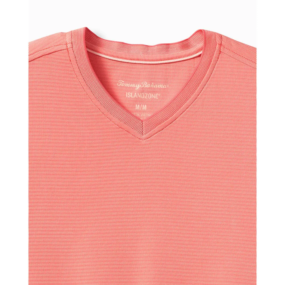 Tommy Bahama Islandzone Coastal Crest V-Neck T-Shirt - Shellrossa Mens Tommy Bahama