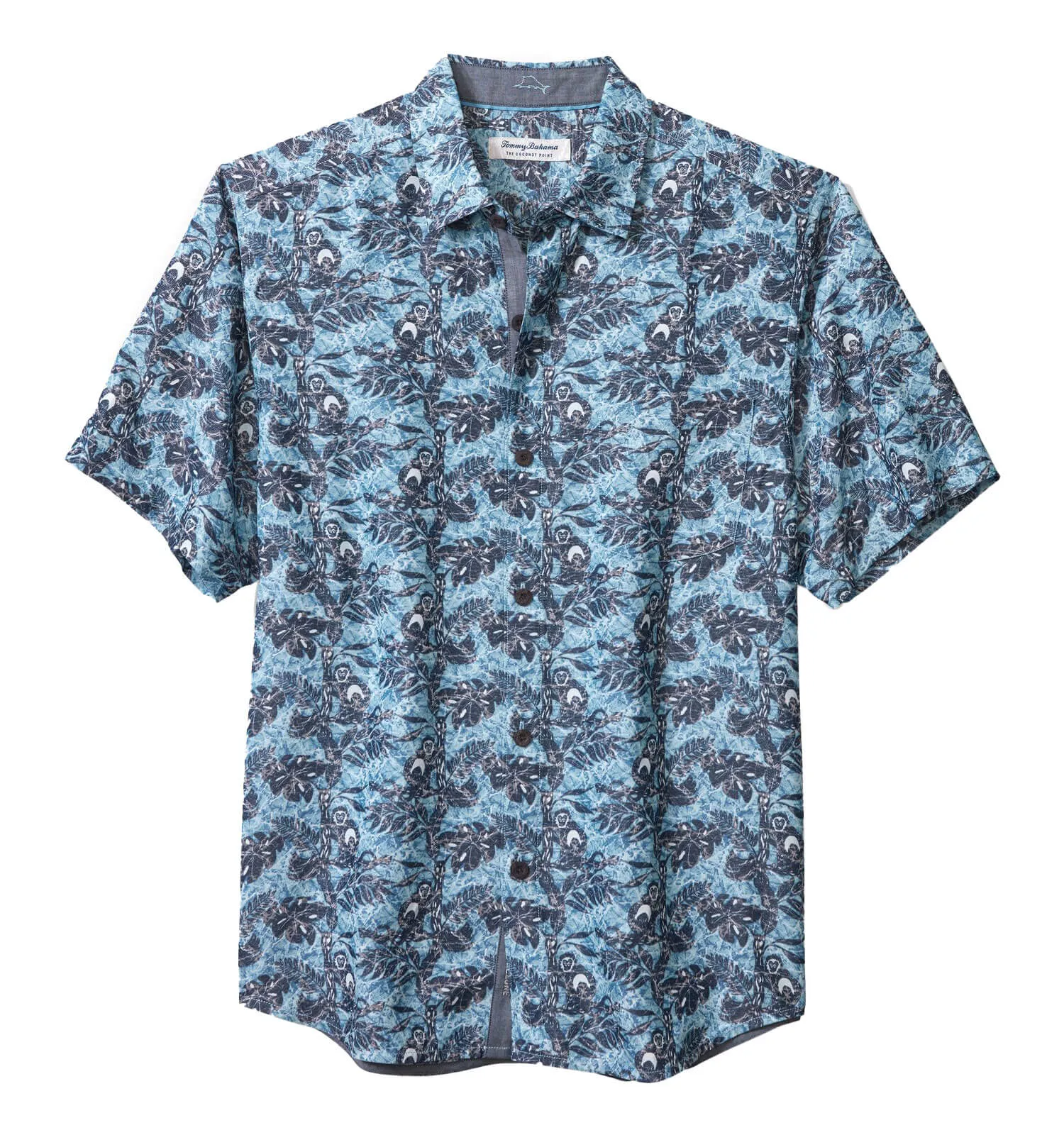 Tommy Bahama IslandZone Coconut Point Capuchin Vines Camp Shirt - Pool Tile Mens Tommy Bahama