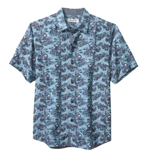 Tommy Bahama IslandZone Coconut Point Capuchin Vines Camp Shirt - Pool Tile Tommy Bahama Clothing