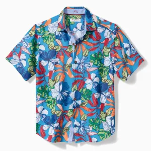 Tommy Bahama IslandZone Coconut Point Luau Camp Shirt - Blue Aster Tommy Bahama Clothing