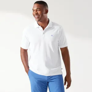 Tommy Bahama IslandZone Emfielder 2.0 Polo Shirt - Bright White Mens Tommy Bahama