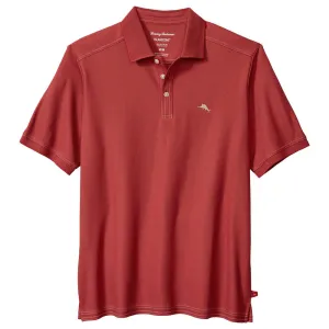 Tommy Bahama IslandZone Emfielder 2.0 Polo Shirt - Deep Havana Mens Tommy Bahama