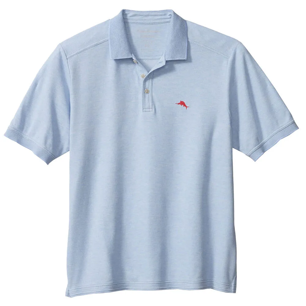Tommy Bahama IslandZone Emfielder 2.0 Polo Shirt - Light Sky Hthr Mens Tommy Bahama