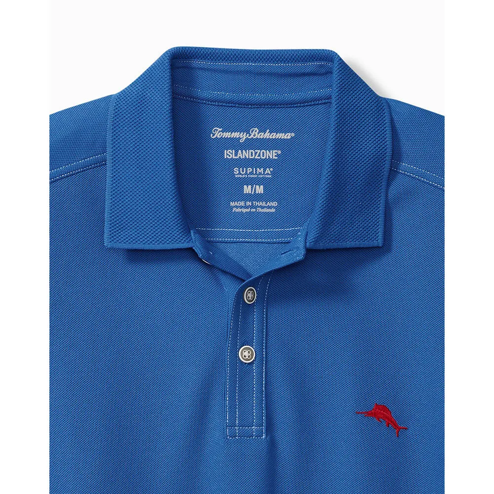 Tommy Bahama Islandzone Emfielder 2.0 Polo Shirt - Palace Blue Mens Tommy Bahama