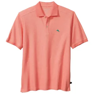Tommy Bahama IslandZone Emfielder 2.0 Polo Shirt - Red Ginger Heather Mens Tommy Bahama
