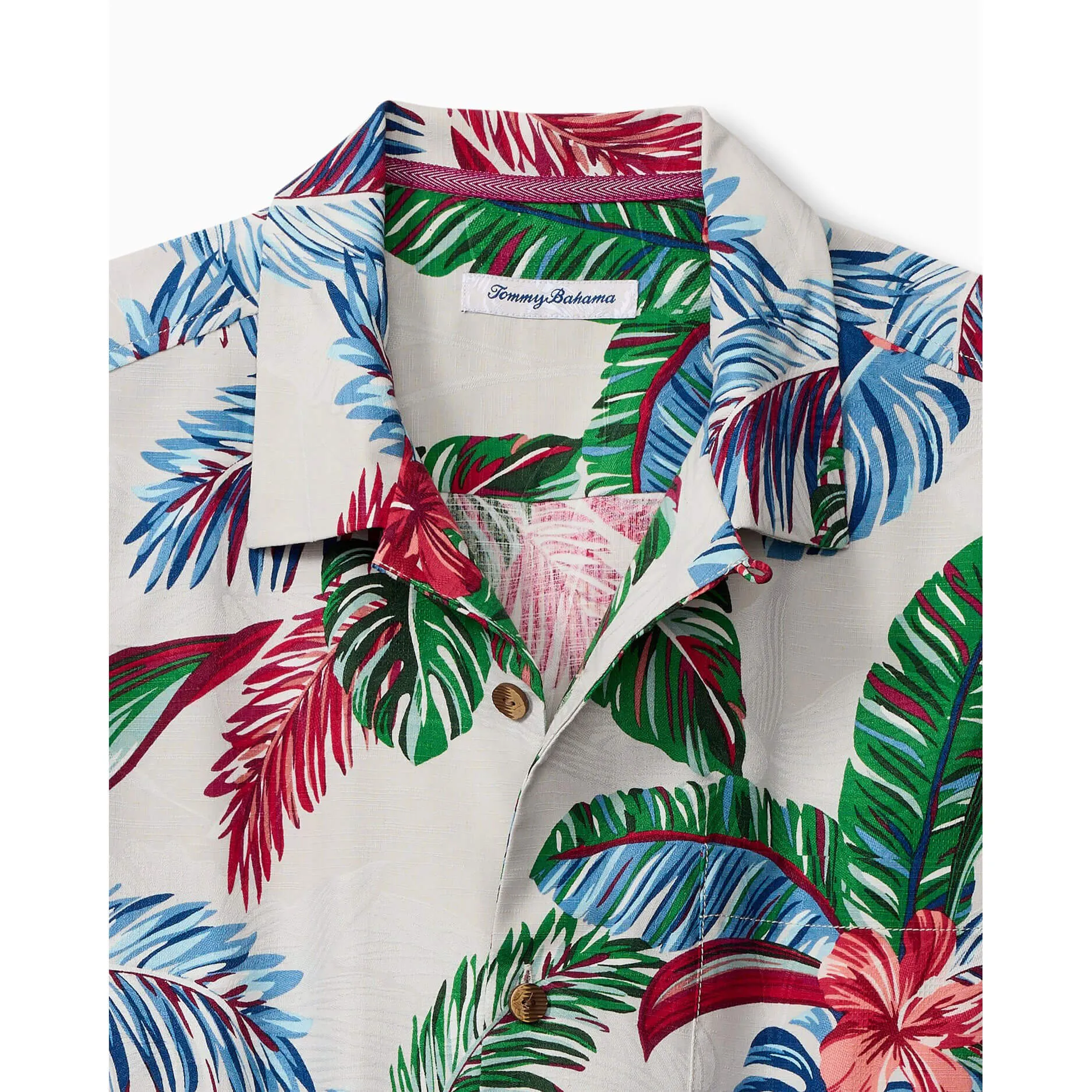 Tommy Bahama IslandZone Frond Fusion Camp Shirt - Breeze Mens Tommy Bahama