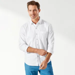 Tommy Bahama Islandzone New San Lucio Stretch Sport Shirt - White Tommy Bahama Clothing
