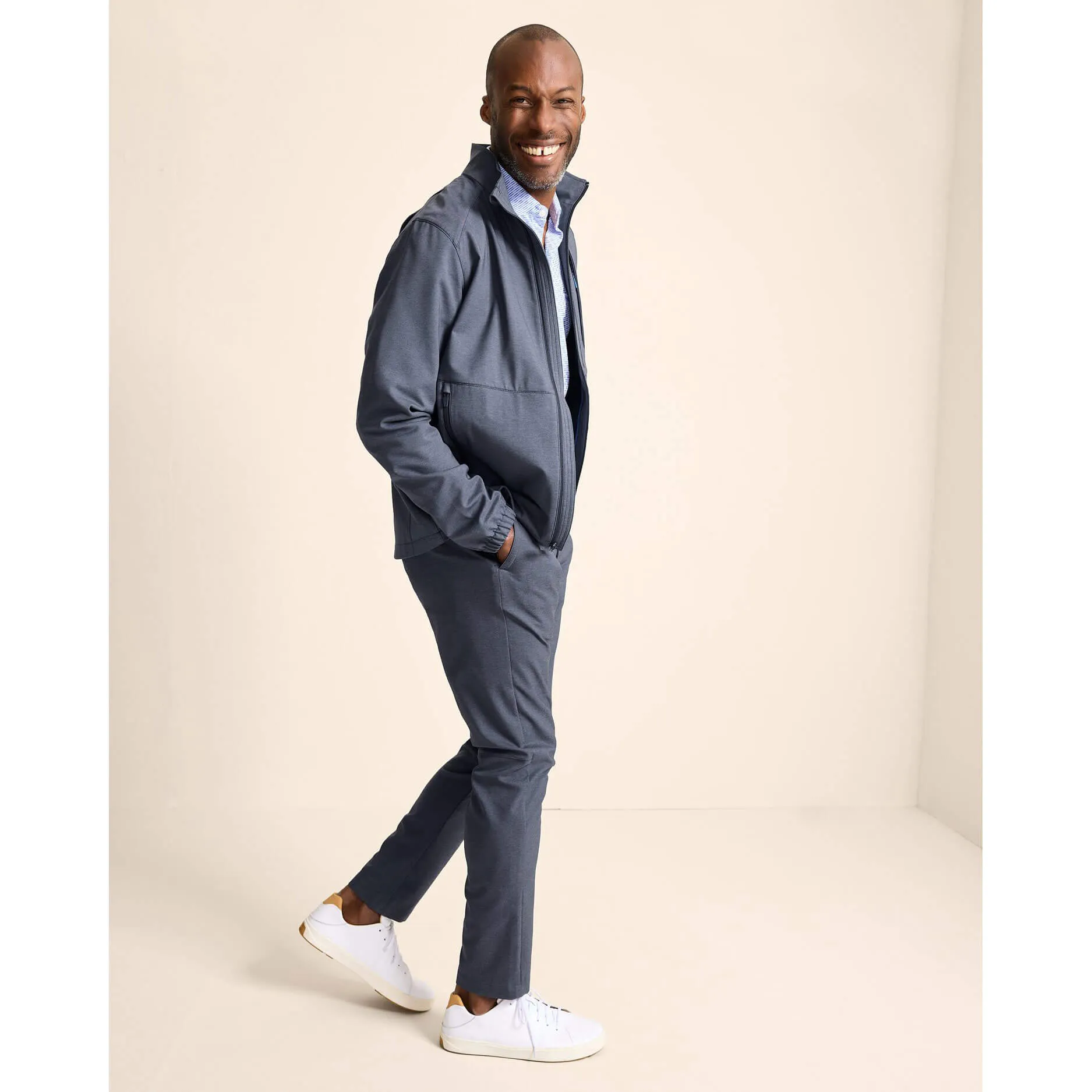 Tommy Bahama IslandZone On Par Pro Jacket - Belmont Blue Tommy Bahama Clothing