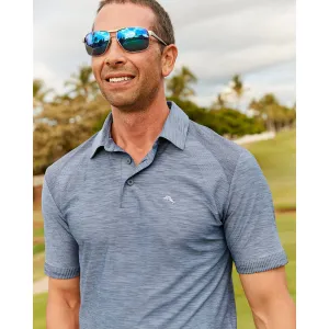 Tommy Bahama IslandZone Palm Coast Pro Polo Shirt - Turbulence Tommy Bahama Clothing