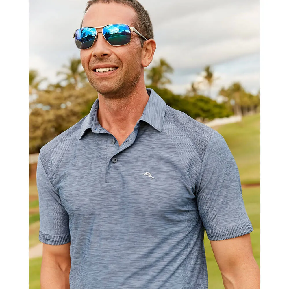 Tommy Bahama IslandZone Palm Coast Pro Polo Shirt - Turbulence Tommy Bahama Clothing