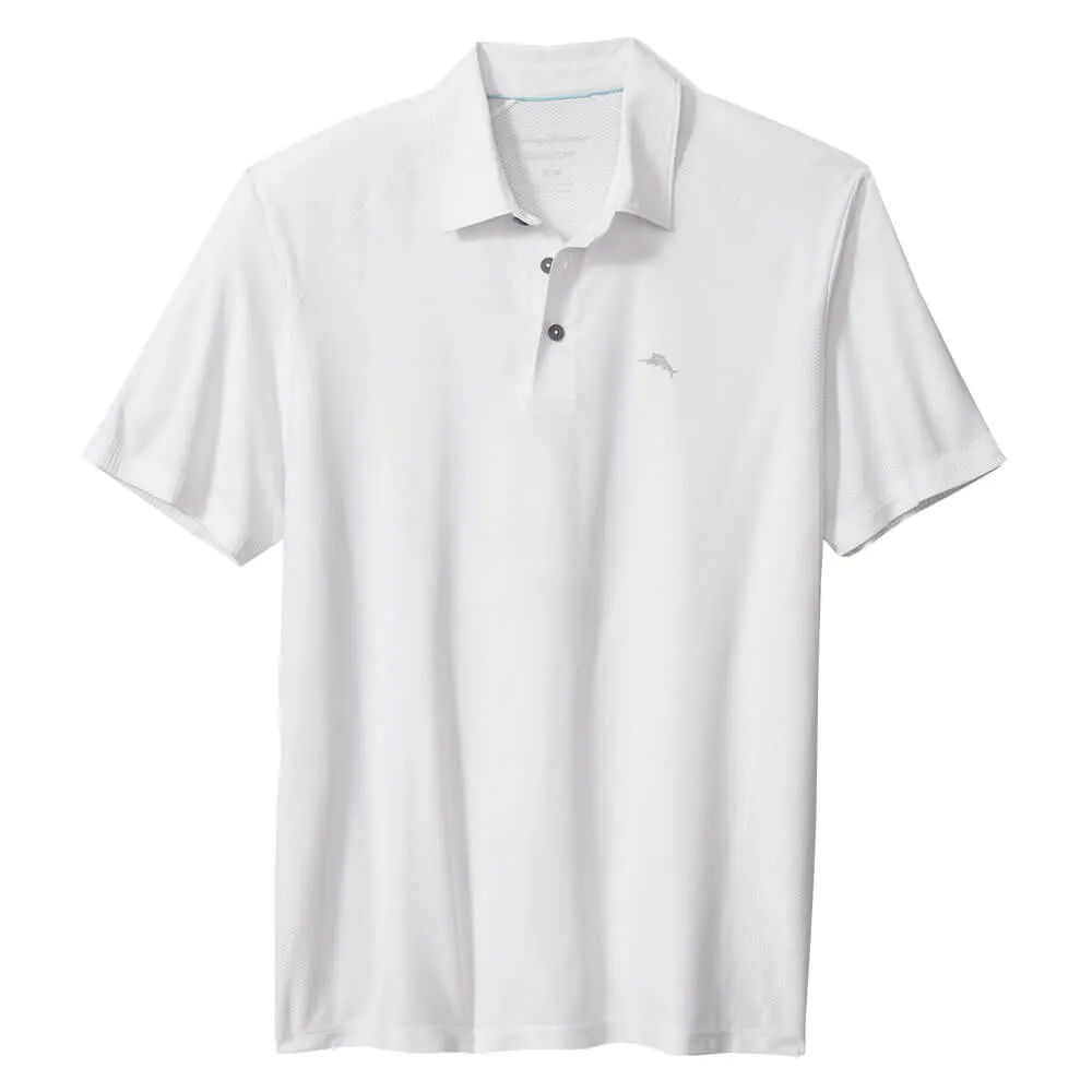 Tommy Bahama Islandzone Performance Palm Coast Polo Shirt - White Tommy Bahama Clothing