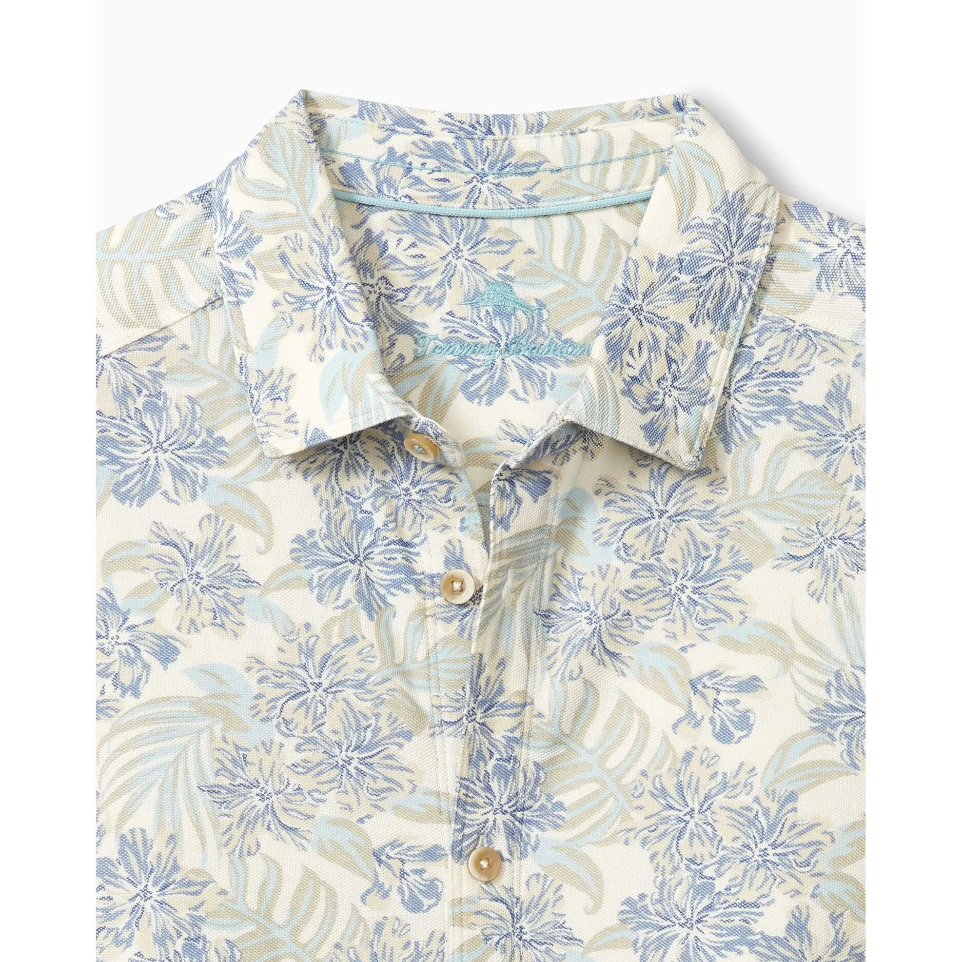 Tommy Bahama IslandZone Sonoma Seaside Blooms Camp Shirt - Norse Blue Mens Tommy Bahama