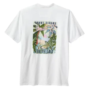 Tommy Bahama Later Gator Lux Tee T-Shirt - White Tommy Bahama Clothing