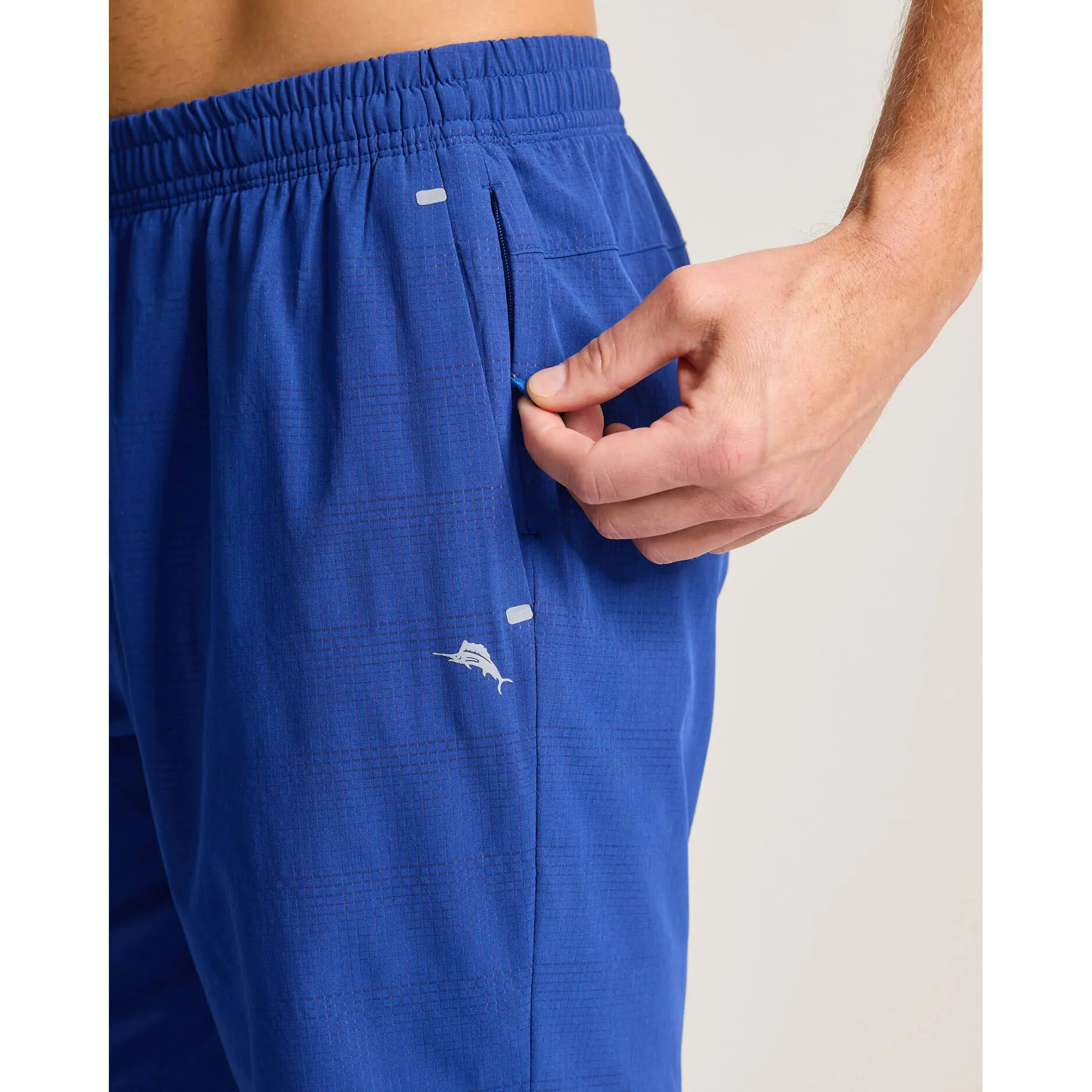 Tommy Bahama Men's 8-Inch Huntington Bay Hybrid Shorts - Dark Cobalt Tommy Bahama Clothing
