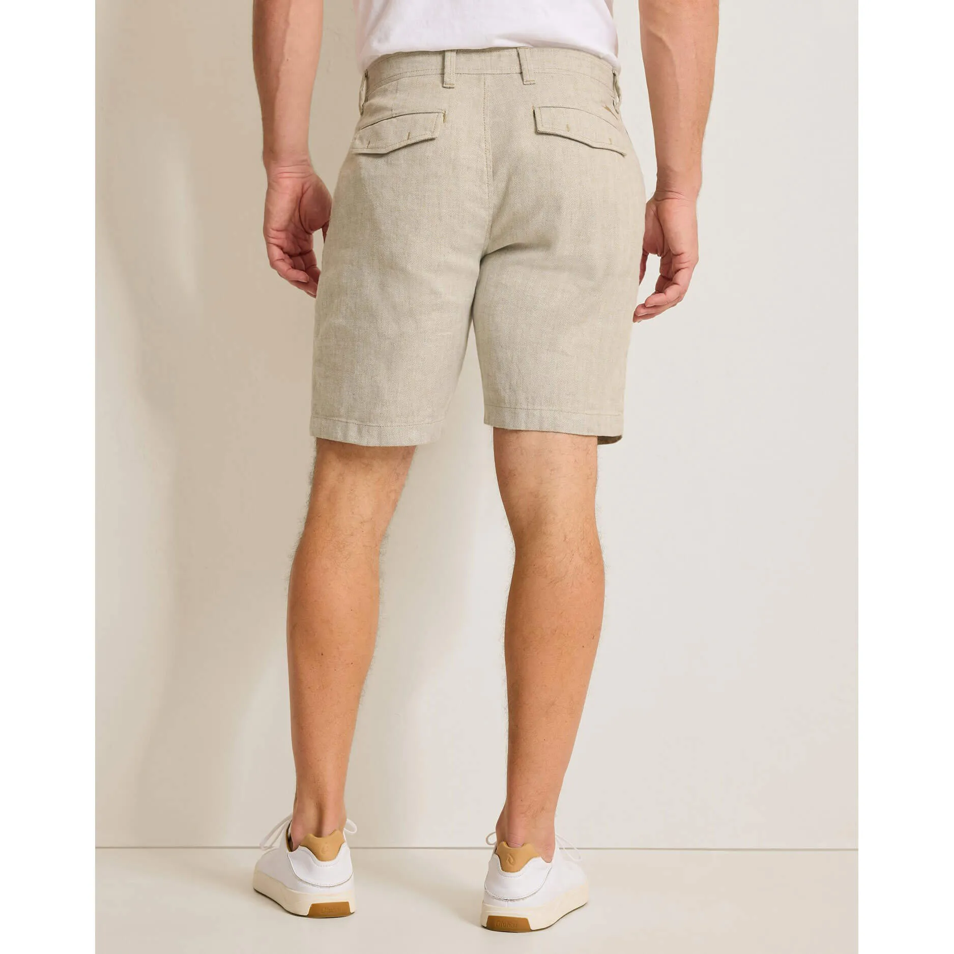 Tommy Bahama Men's 9-Inch Beach Coast Linen Shorts - Beach Tommy Bahama Clothing