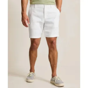 Tommy Bahama Men's 9-Inch Beach Coast Linen Shorts - White Tommy Bahama Clothing