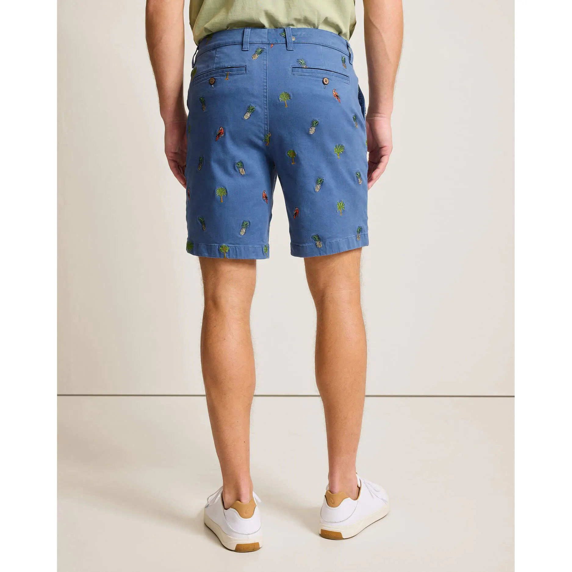 Tommy Bahama Men's 9-Inch Boracay Tropic Tossup Shorts - Dockside Blue Tommy Bahama Clothing