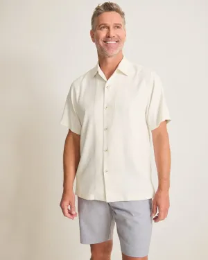Tommy Bahama Men's Big & Tall Maui Border Silk Camp Shirt - Continental Tommy Bahama Clothing