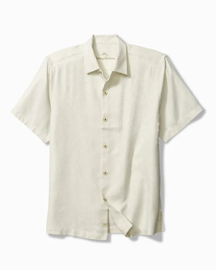 Tommy Bahama Men's Big & Tall Maui Border Silk Camp Shirt - Continental Tommy Bahama Clothing