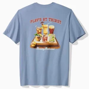 Tommy Bahama Men's Big & Tall Plays At Thirst T-Shirt - Lakewater Mens Tommy Bahama