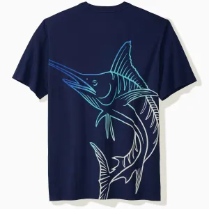 Tommy Bahama Men's Big Splash T-Shirt - Island Navy Mens Tommy Bahama