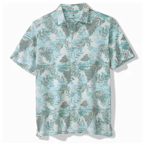 Tommy Bahama Men's Costa Wave Allegro Fronds Camp Shirt - Misty Jade Mens Tommy Bahama
