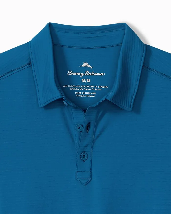 Tommy Bahama Men's Costa Wave Polo Shirt - Deep Azure Mens Tommy Bahama