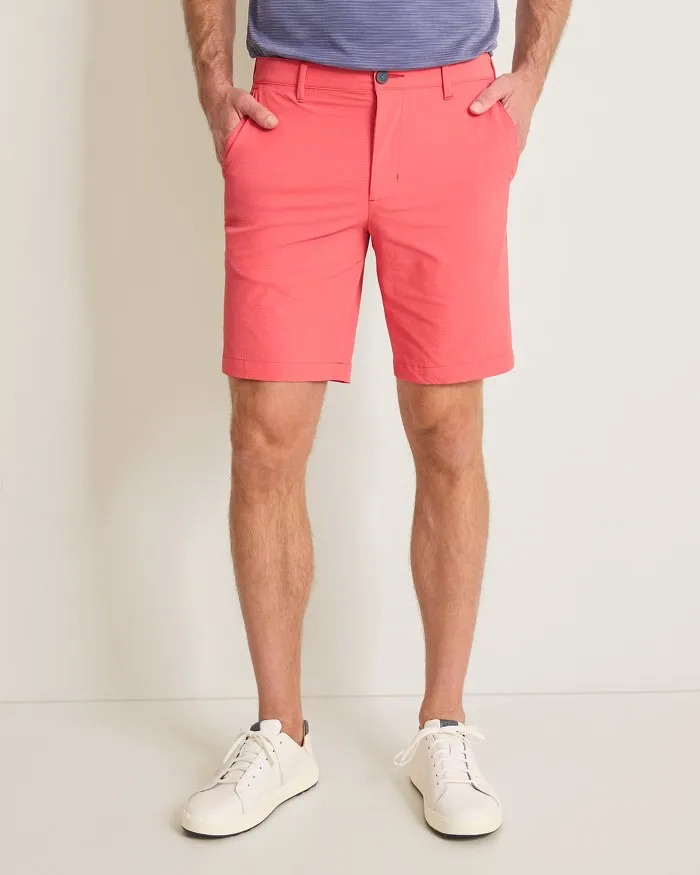 Tommy Bahama Men's IslandZone 9-Inch Chip Shot Shorts - Red Ginger Mens Tommy Bahama