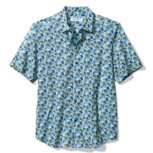 Tommy Bahama Men's IslandZone Bahama Coast Chico Palms Camp Shirt - Blue Monday Tommy Bahama Clothing