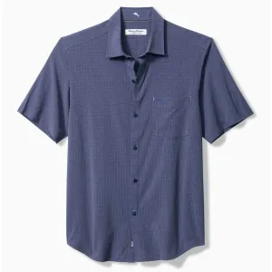 Tommy Bahama Men's IslandZone Bahama Coast Venice Vines Camp Shirt - Dark Bluestone Mens Tommy Bahama