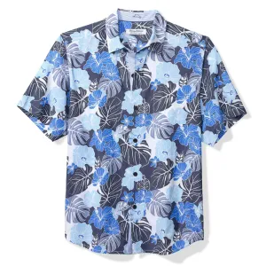 Tommy Bahama Men's IslandZone Coastal Ease Azul Escape Camp Shirt - Atlantic Tommy Bahama Clothing