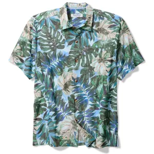 Tommy Bahama Men's IslandZone Coastal Ease Frond Fiesta Camp Shirt - Palm Verde Mens Tommy Bahama