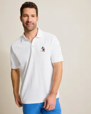 Tommy Bahama Men's IslandZone Disney Magical Mouse Polo Shirt - Bright White Mens Tommy Bahama